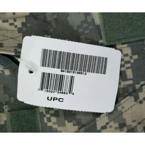 Military Army Combat Uniform Digital Camo Size Medium Long Field Jacket Coat